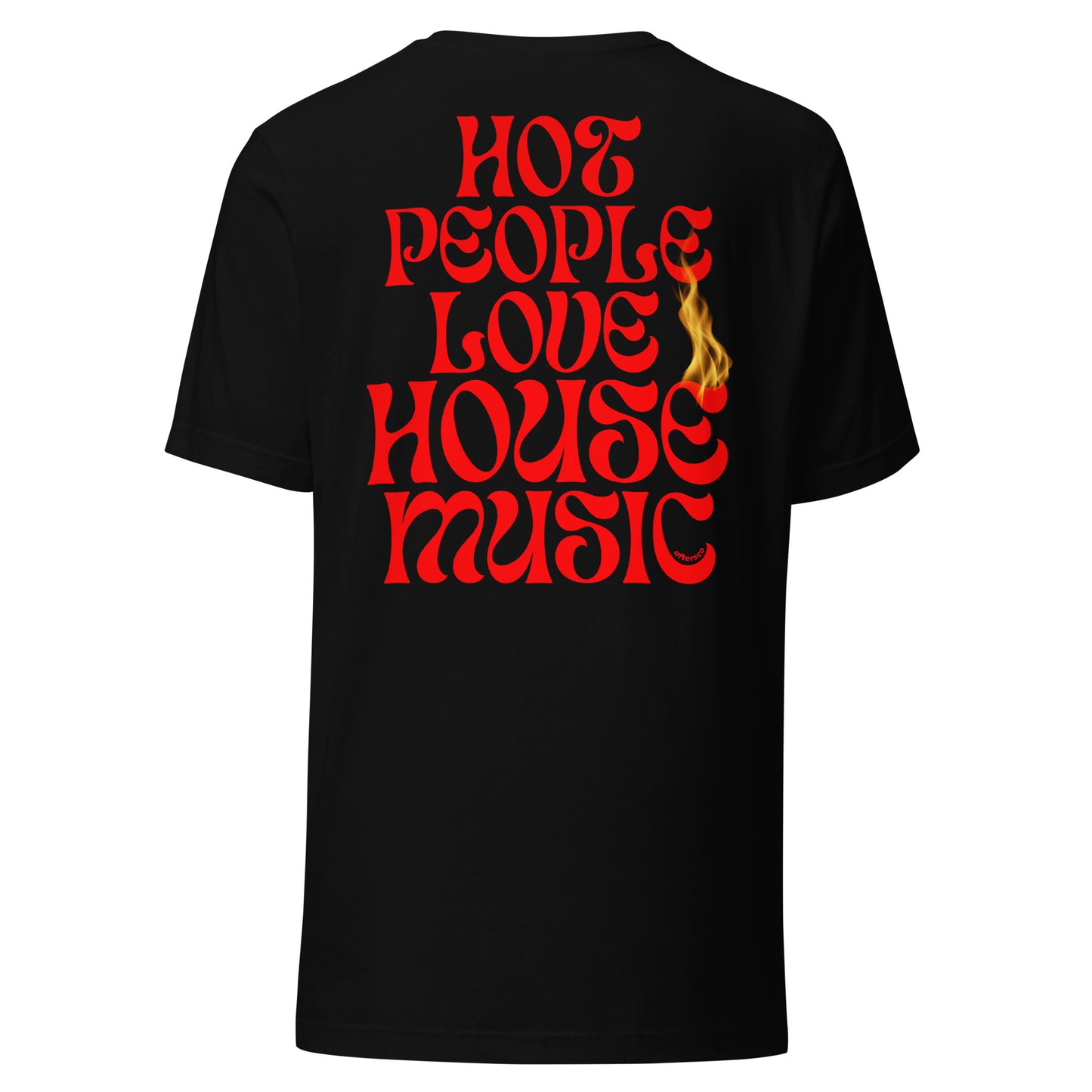 Hot People Love House Music Lightweight Tee